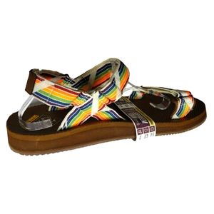 Free Waters Supreme Foam Rainbow Adjustable Arch Support Water Sandal Men's 13